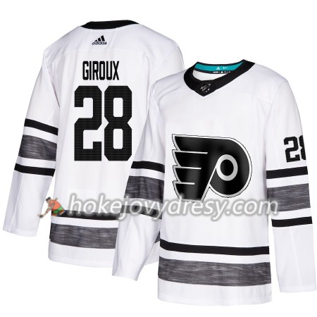 Pánské Hokejový Dres Philadelphia Flyers Claude Giroux 28 Bílá 2019 NHL All-Star Adidas Authentic